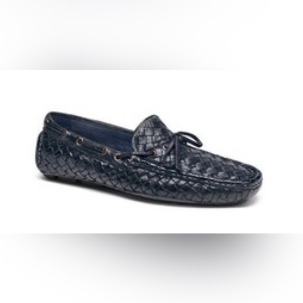 Trask- Made in Italy- Navy Riddick Moccasin